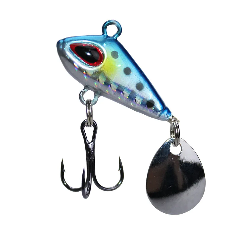 5 шт. набор металлическая Спиннер рыболовная приманка погремушки виброхвост для