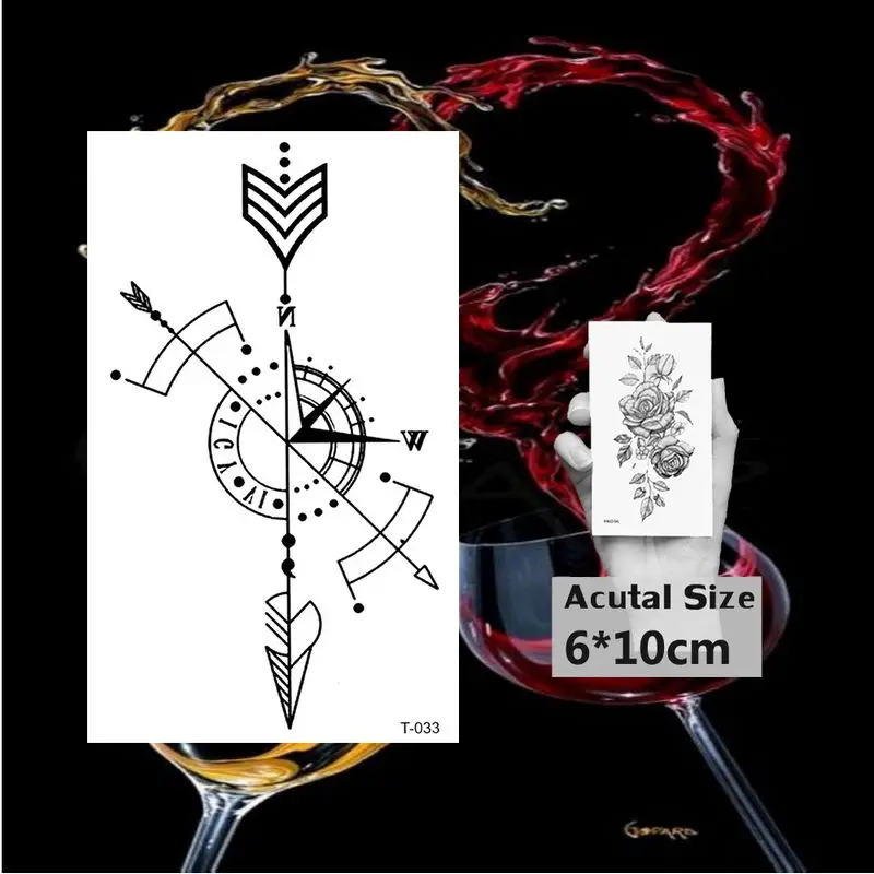 Tattoo Temporaria Temporary Sticker Men Fake Mandala Flash For Chest Tatoo Children Tatto Water Cute Sleeves Tattoos Tato | Красота и