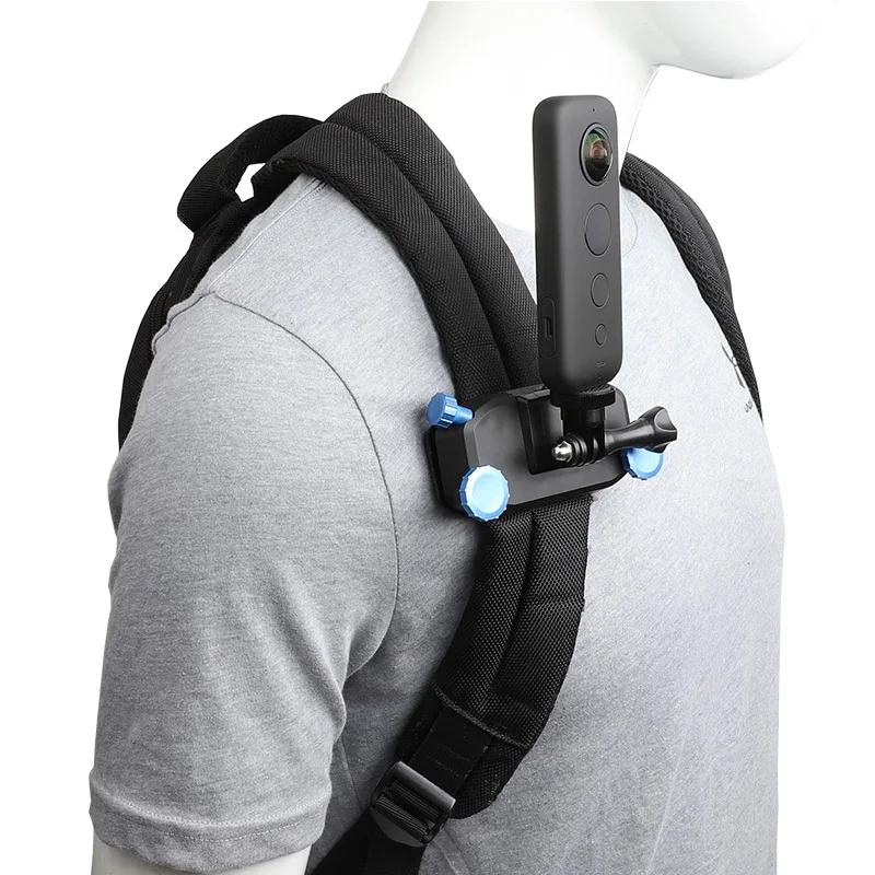 Clipe de Montagem para Insta360 Mochila Câmera Panorâmica Cinta Braçadeira Cinto Titular yi 4k Mijia Ação Suporte Acessórios um x 2