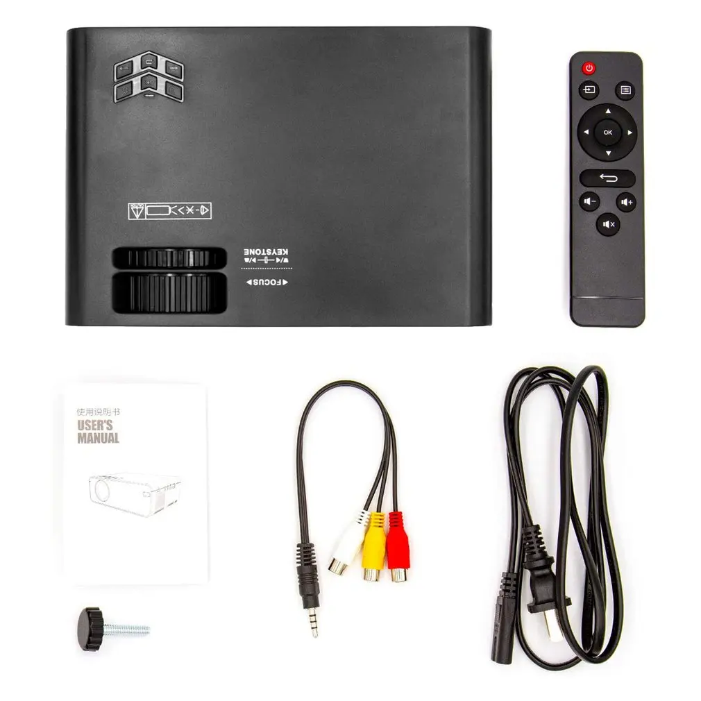 

Проектор светодиодный Full HD 1080P, Android, Wi-Fi, 1920x1080P