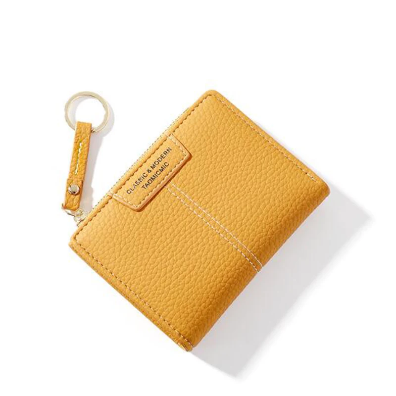 

Luxury Women Wallet And Purse Leather Small Cute Wallet Girls Short Card Holder Female Zipper Coin Purse Ladies Clutch Carteira