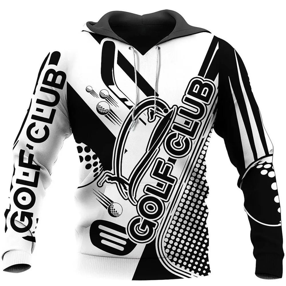 

Golf Club 3D Full-printing Men/women Hoodie/Sweatshirts/Zip Jacket Autumn Winter Fashion Casual Tops Z026