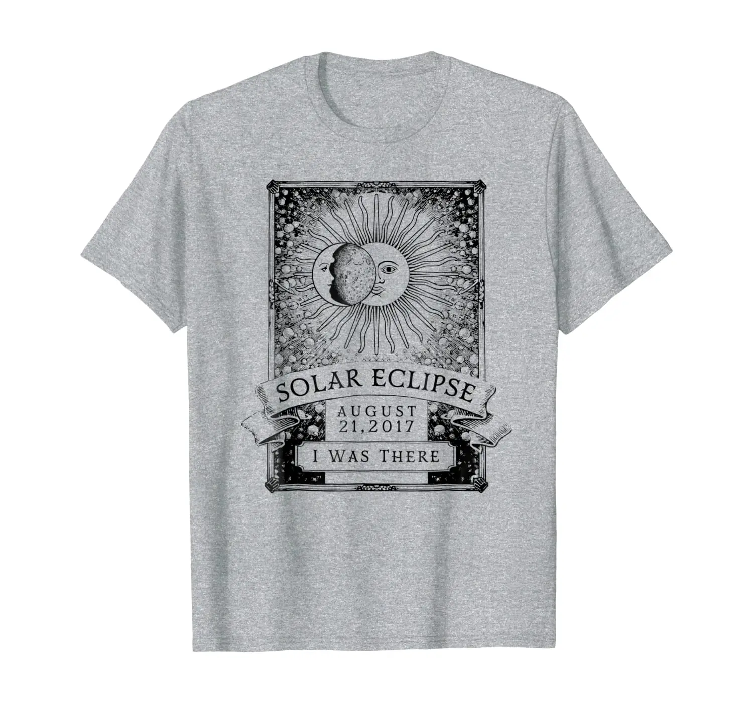 

Solar Eclipse 2017 Tee, Vintage Celestial Phenomenon Shirt