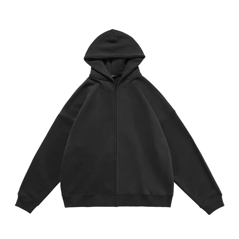 

100% high quality 1:1 YEEZY SEASON6 KANYE coconut big talker same body zipper hooded men women who garment unlined upper garment