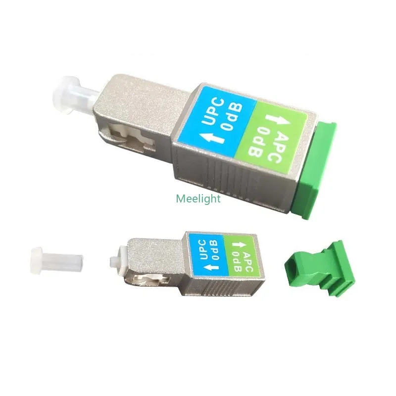 Адаптер оптического волокна 0dB SC/UPC папа-SC/APC мама аттенюатор 1310nm 1550nm взаимное