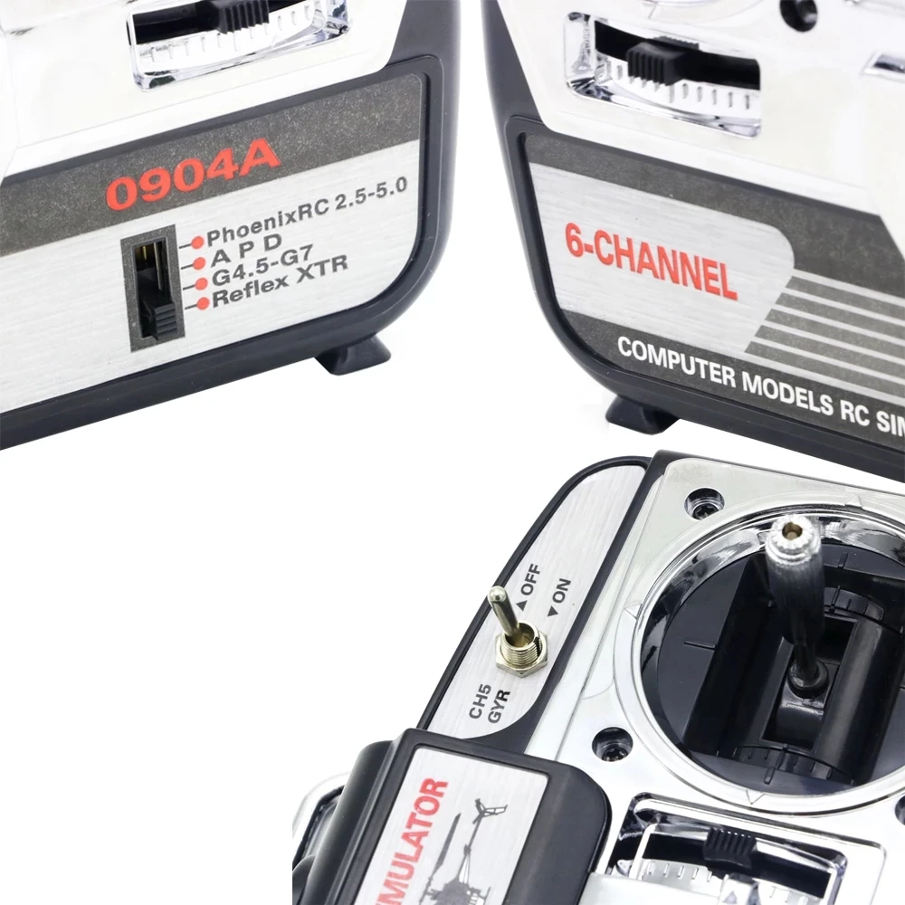 1 шт. 16 в 8CH RC симулятор полета JTL0908A режим или 2 Поддержка Realflight G7 для