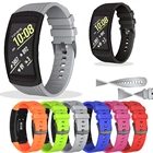 Силиконовый смарт-ремешок для наручных часов Samsung Gear Fit 2 Pro фитнес сменный спортивный ремешок на запястье для Samsung Gear Fit2 SM-R360 браслет