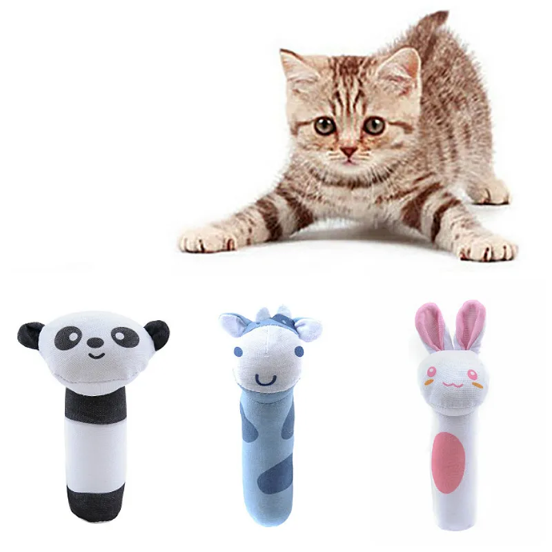 1 шт. кошка взаимодействие кошачьи игрушки Забавный интерактивный плюшевый Кот