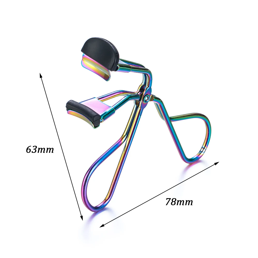 Регулируемые Портативные щипцы для завивки ресниц из нержавеющей стали