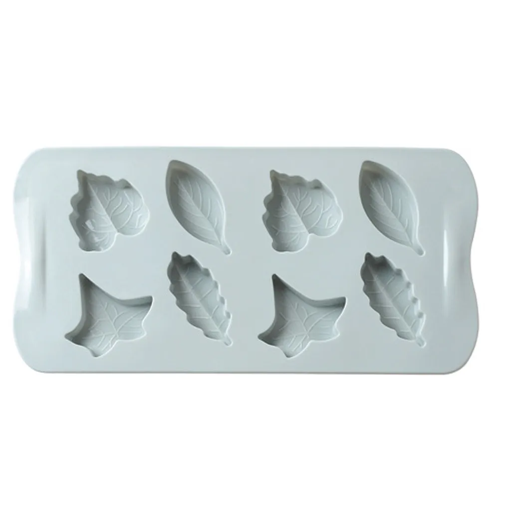 Силиконовые формы форма листьев для рукоделия 3d выпечки шоколада мыла торта