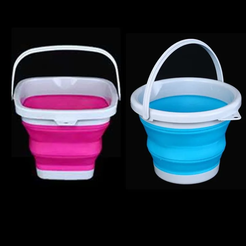 Портативное складное ведро для хранения путешествий рыболовное снаряжение