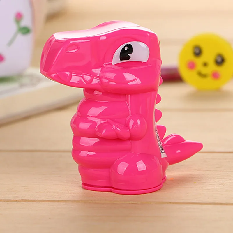 Милый динозавр Стиль точилка для карандаша ручная канцелярские принадлежности