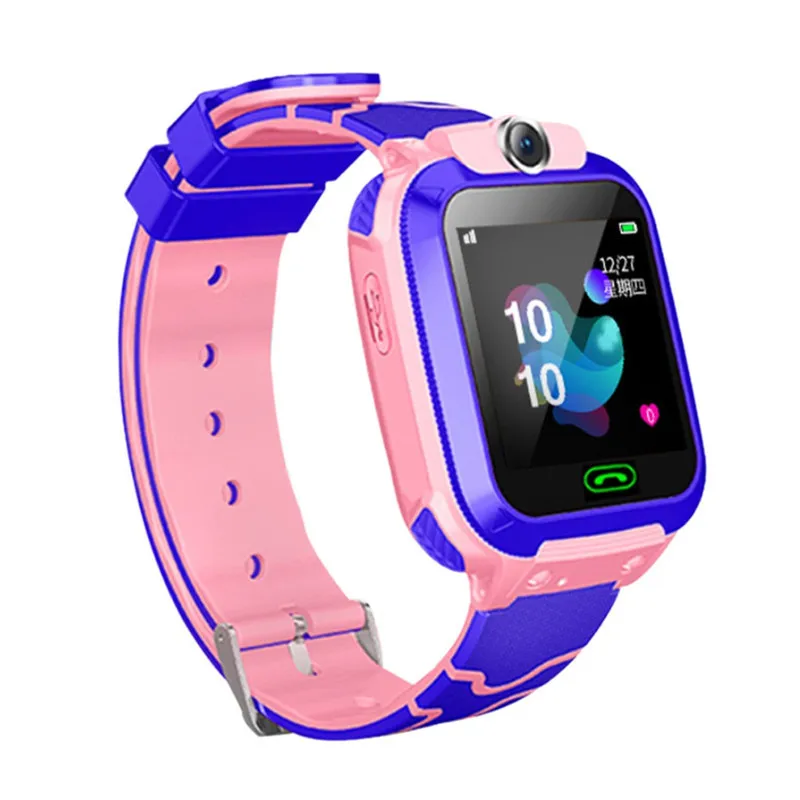 

Smart Accurate Real-time Tracker Location SOS Call Remote Monitor Camera SIM Kids Student Phone Watch Wristwatch For IOS Android