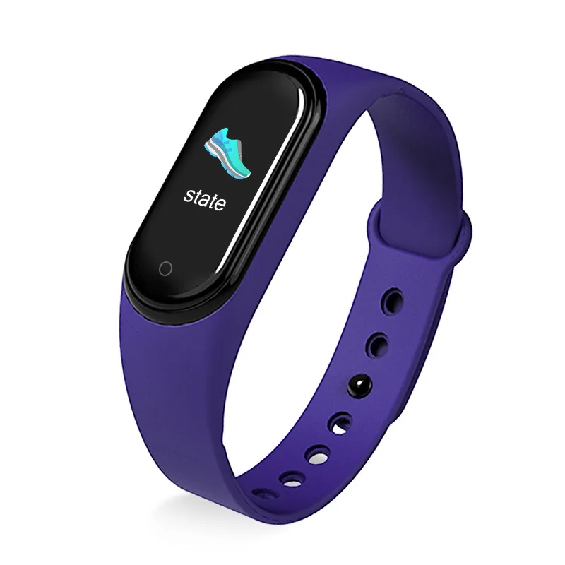 

M5 Bluetooth Calling Smart Bracelet Direct Supply Color Screen Heart Rate Blood Pressure Music Step Counting Sports Bracelet