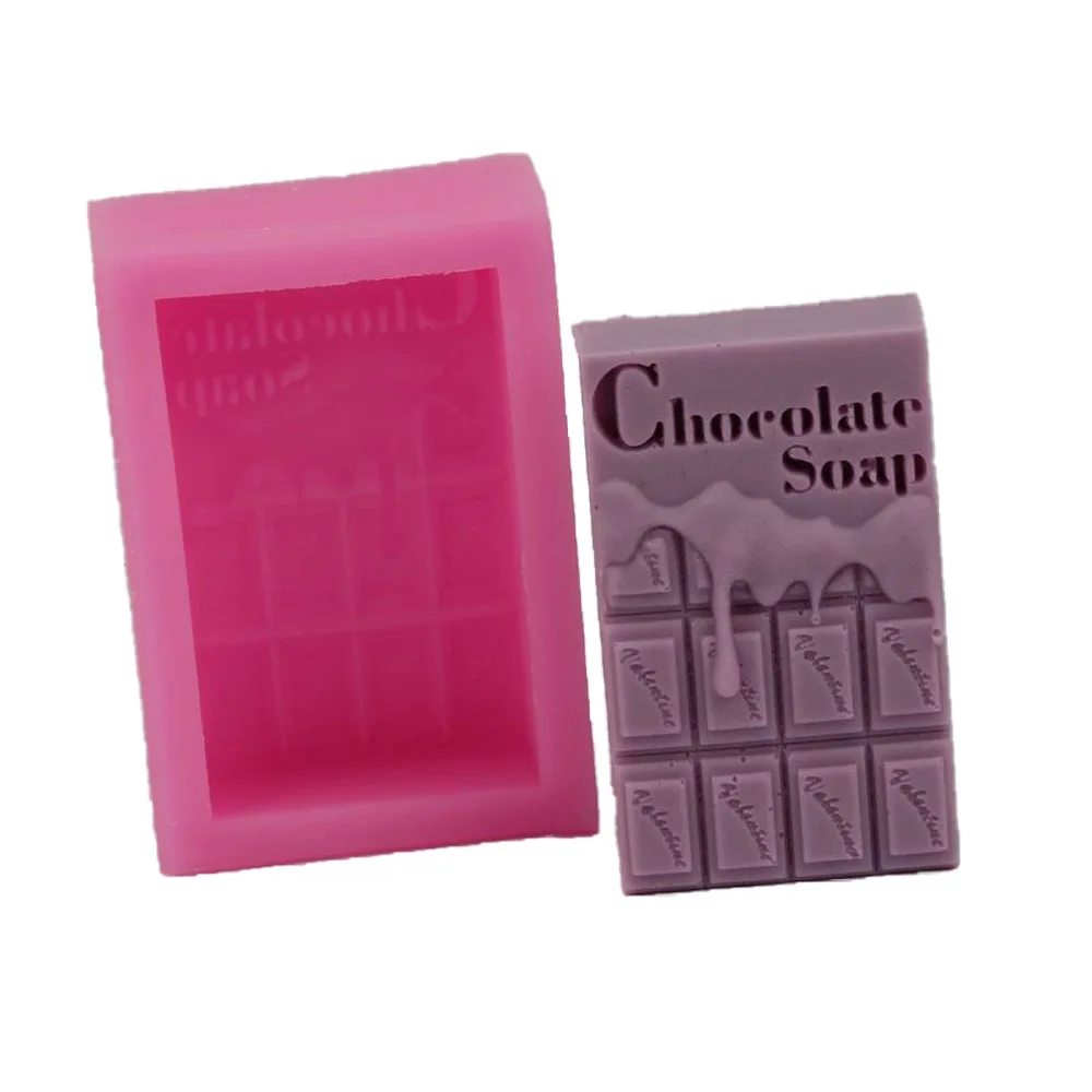 

DIY Chocolate Soap Mould Silicone Soap Making Tools Soaps Mold Crafts Cake Decorating Molds Handmake Fondant Candy Tool M020