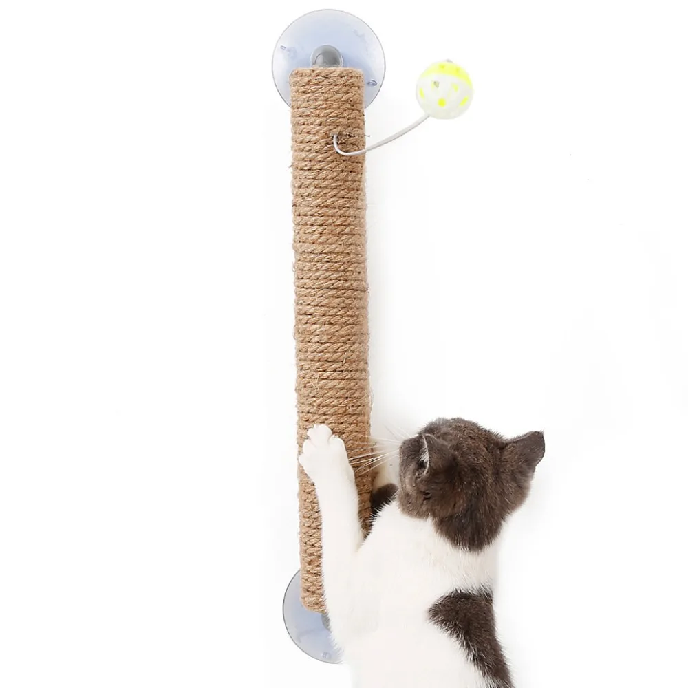 Кошка Скребок дерево доска кошки игрушка картон для кошки котенок окно игрушка присоска забавная интерактивная игрушка с колокольчиком rascador gato