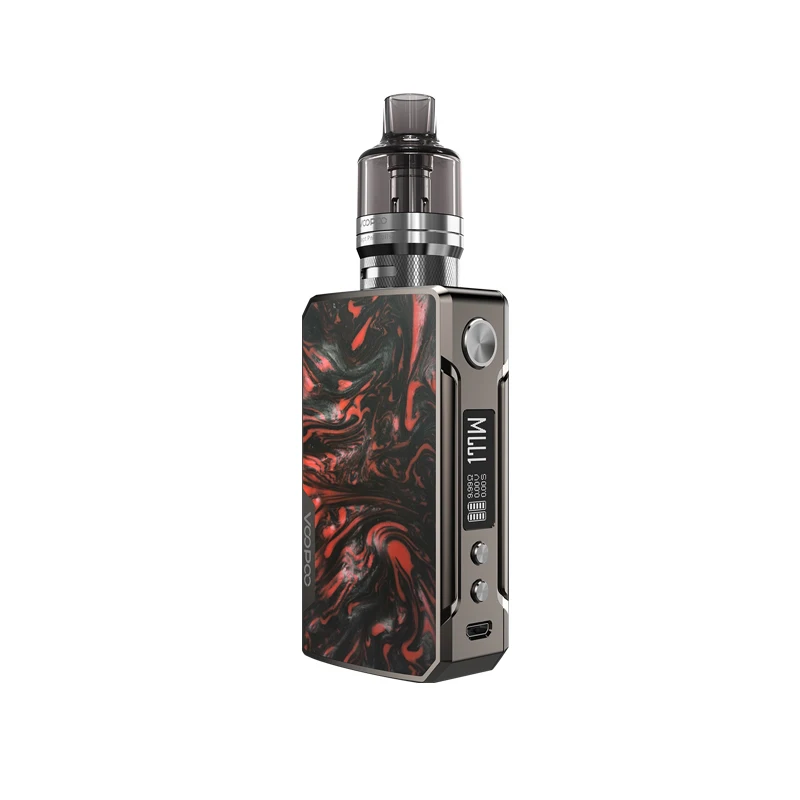 Original VOOPOO Drag 2 Platinum Kit Refresh Edition 177W box mod with 4.5ml PnP Pod Tank fit pnp vm5 coil Vaporizer VS mini | Электроника