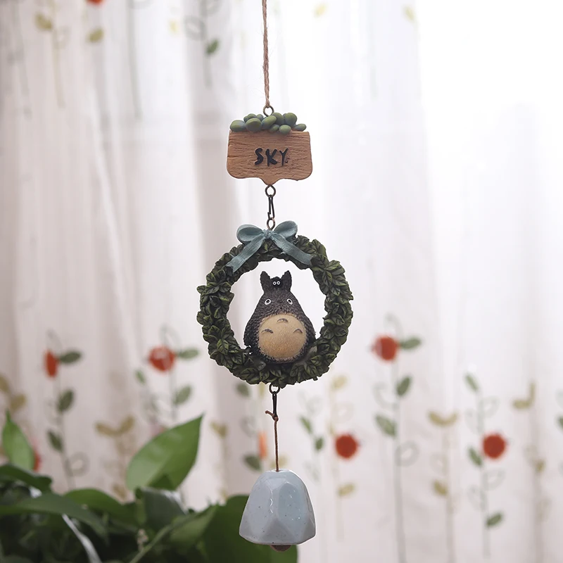 

Hot Sales Dragon Cat Wind Chime Pendant Japanese Creative Girls Bedroom Room Small Fresh Ceramic Bells Pendant Birthday Present