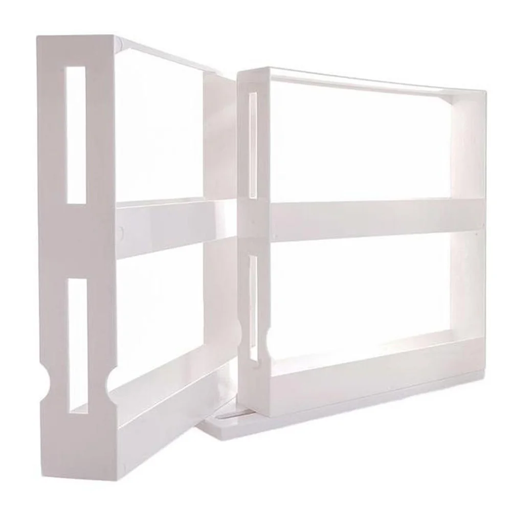 Кухонная полка органайзер для специй многофункциональная вращающаяся хранения