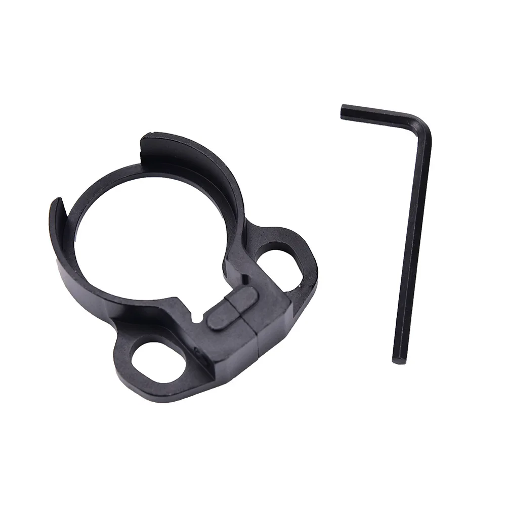 

The Double hole strap buckle fixed clasp sling swivel adapter mlok gun