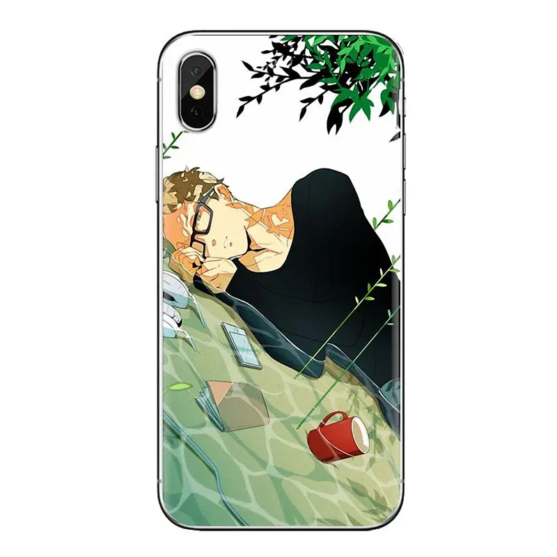 Цукусима Кэй кошмарным Аниме Арт ТПУ чехол для iPhone XS Max XR X 4 4S 5 5S 5C SE 6 6S 7 8 плюс samsung