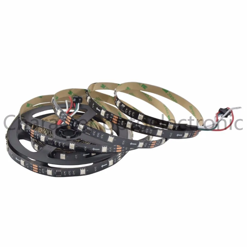 RGB-лента WS2811 5050 SMD 12 В постоянного тока 30/60 светодиодов/м светодиодные пиксели
