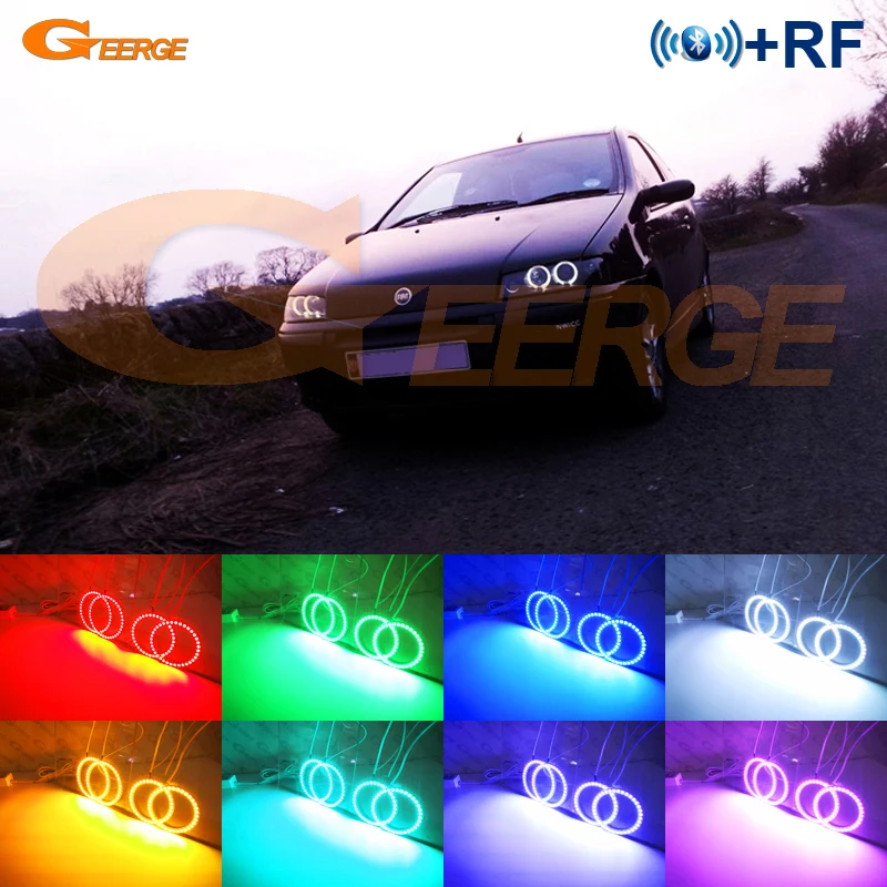 Для FIAT PUNTO Mk2 188 1999 2000 2001 2002 2003 BT App RF дистанционное управление многоцветный ультра