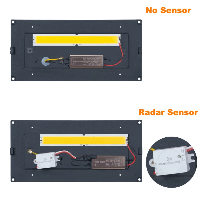 Настенный светильник светодиодный водонепроницаемый 18 Вт IP66|Уличные настенные