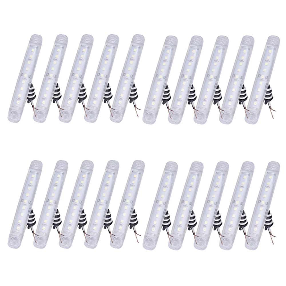 

Bus Side Lights Truck Replacement Set White Parking Turn signal Indicator