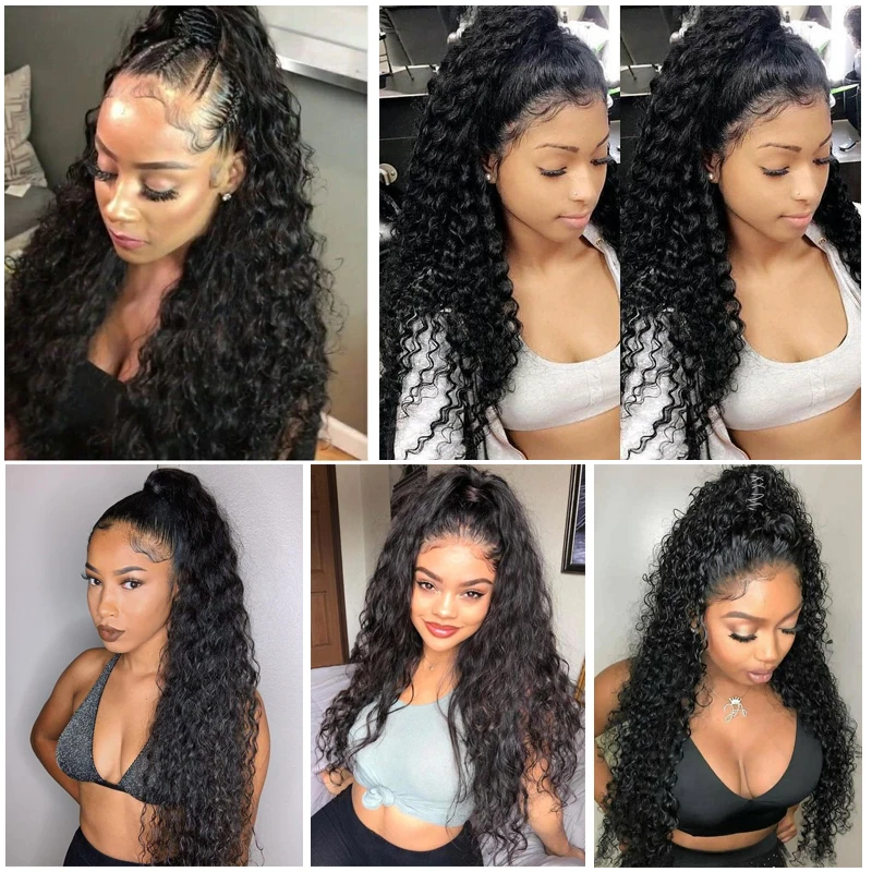 AILIADE Термостойкое волокно синтетический длинный кудрявый фигурная лента Конский