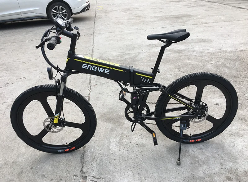 Электрический велосипед 26 дюймовый алюминиевый складной электрический 400 Вт