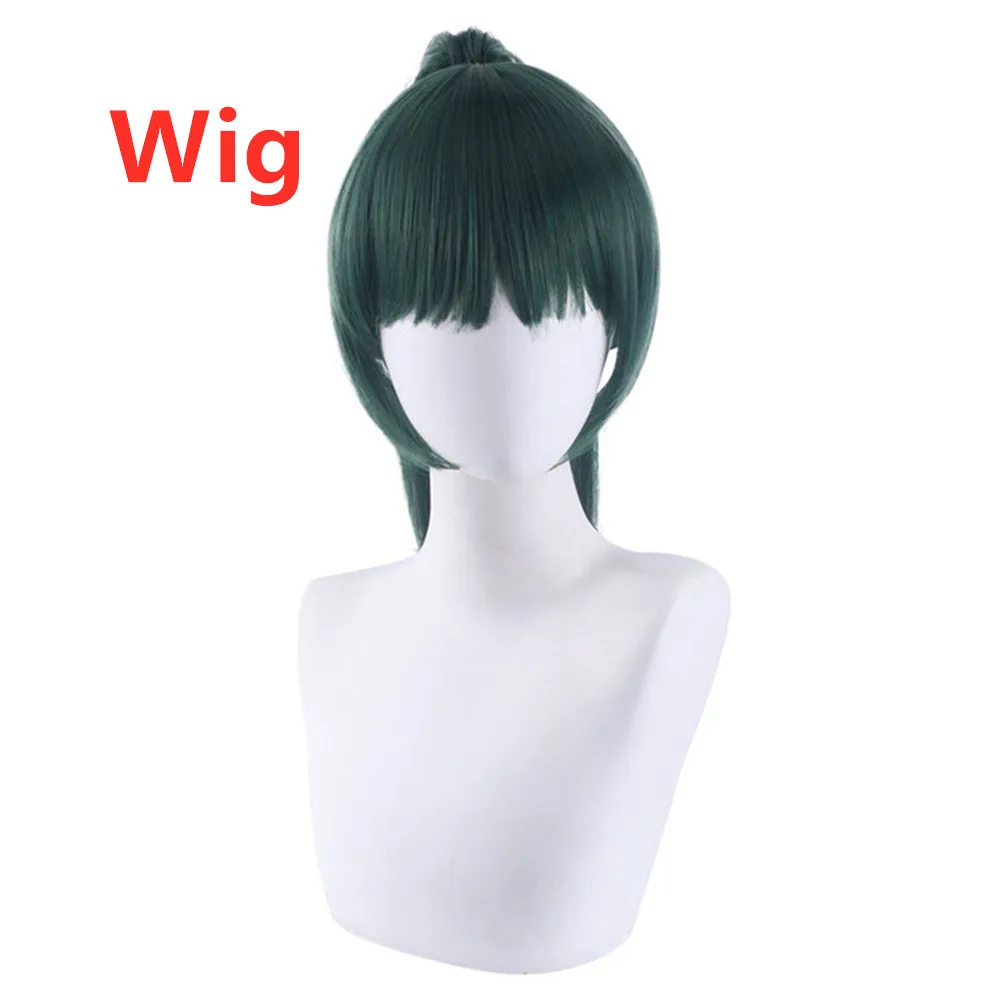 

Jujutsu Kaisen Anime Zenin Maki Cosplay Costumes Halloween Party Uniform Woman Dress Set
