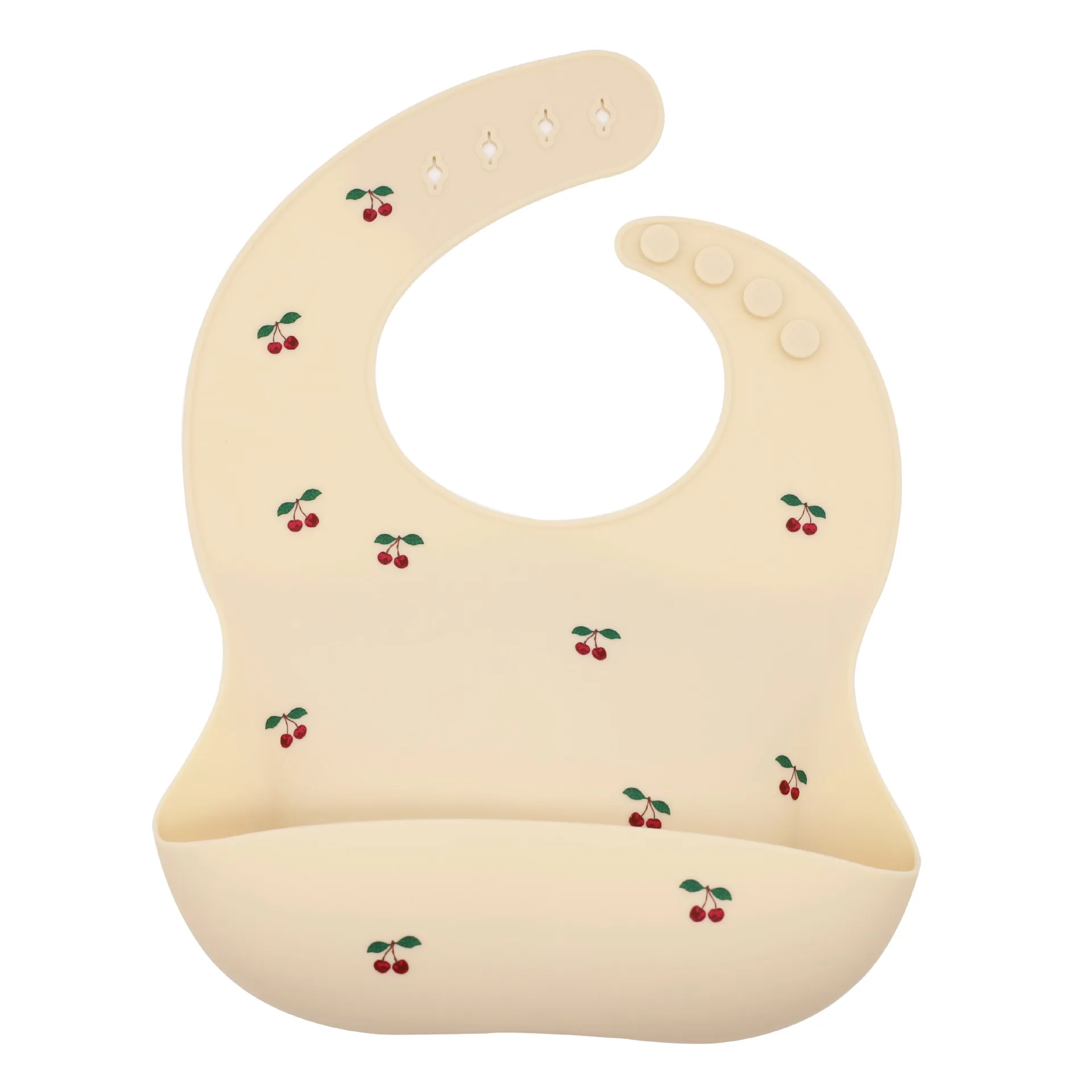 Ins Design Print Food Grade Baby Girl Boy Infant Silicone Waterproof Adjustable Feeding Eating Bibs |