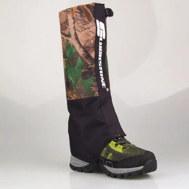 Мужские уличные Водонепроницаемые Гетры Wo Men камуфляжные высокие гетры для снега