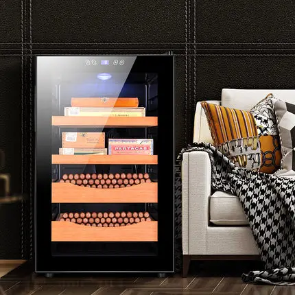 

FK-65C cigar cabinet constant temperature moisturizing cigar cabinet electronic cigar cabinet ice bar wine cabinet