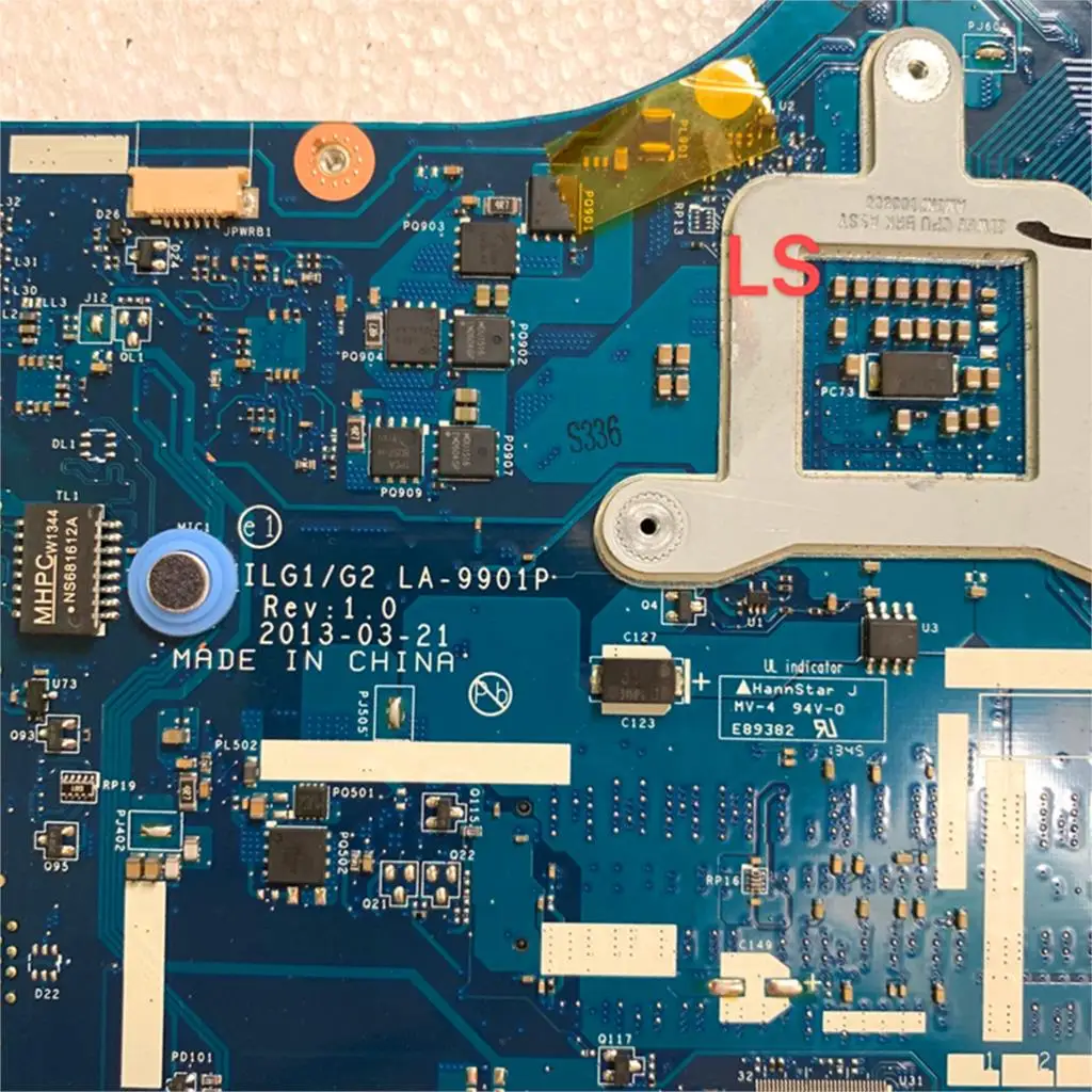 VILG1/G2 LA-9901P материнская плата для ноутбука Lenovo G500S портативного компьютера с HM76