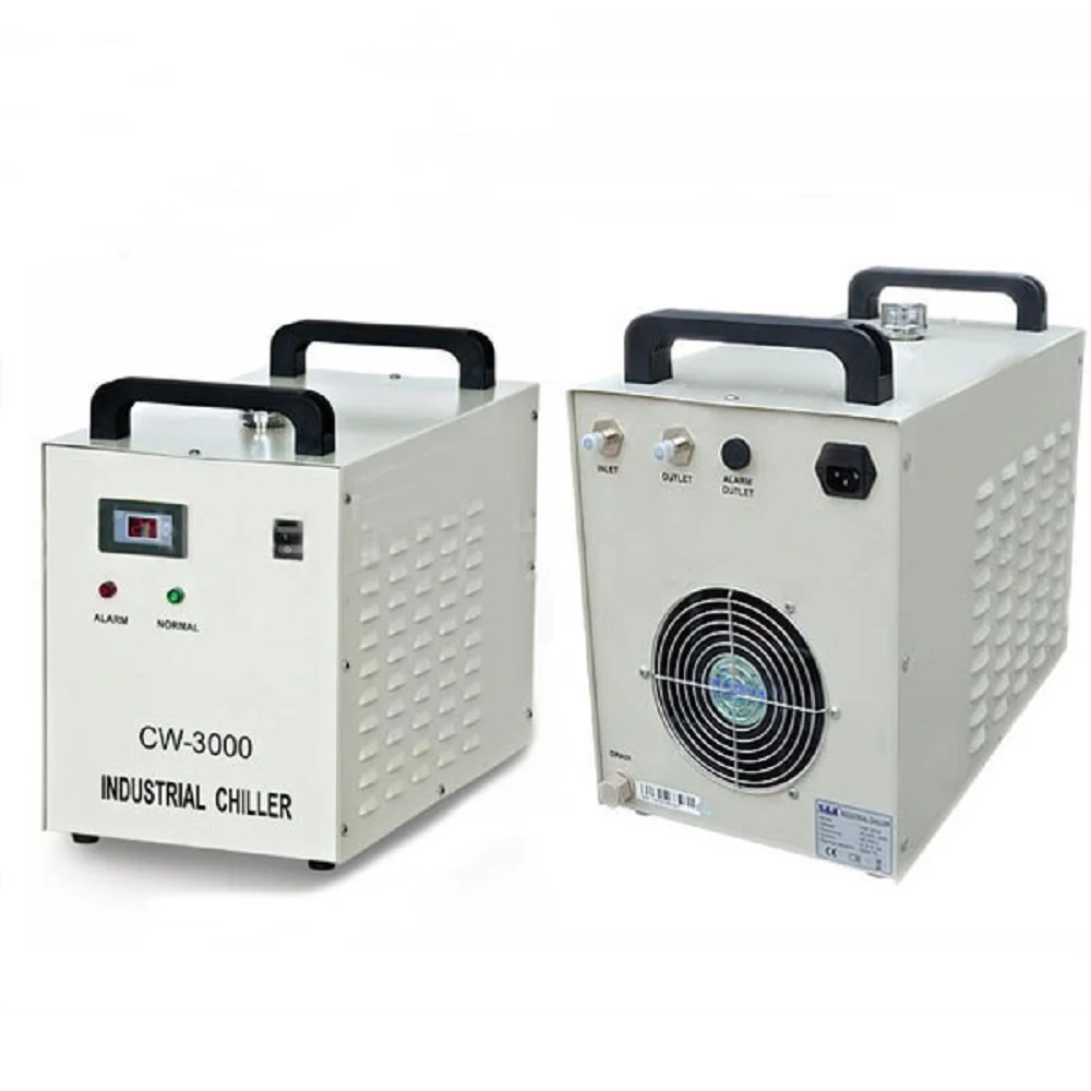Промышленный Лазерный охладитель воды CW3000AG для охлаждения 60 Вт 80 Co2 лазерная
