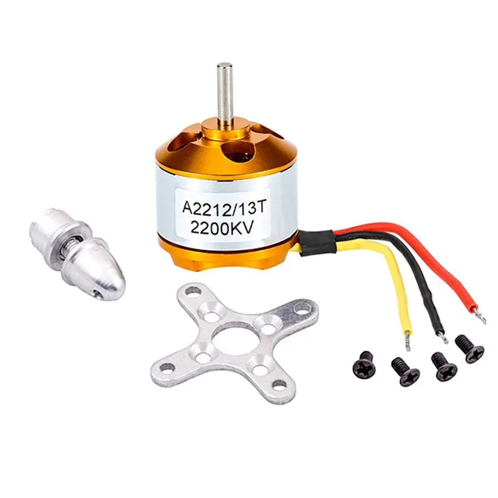 

A2212 до 13 ти лет 2200KV бесщеточный двигатель с покрытием из Банановая головка модель самолета аксессуары для самолетов запасные Запчасти