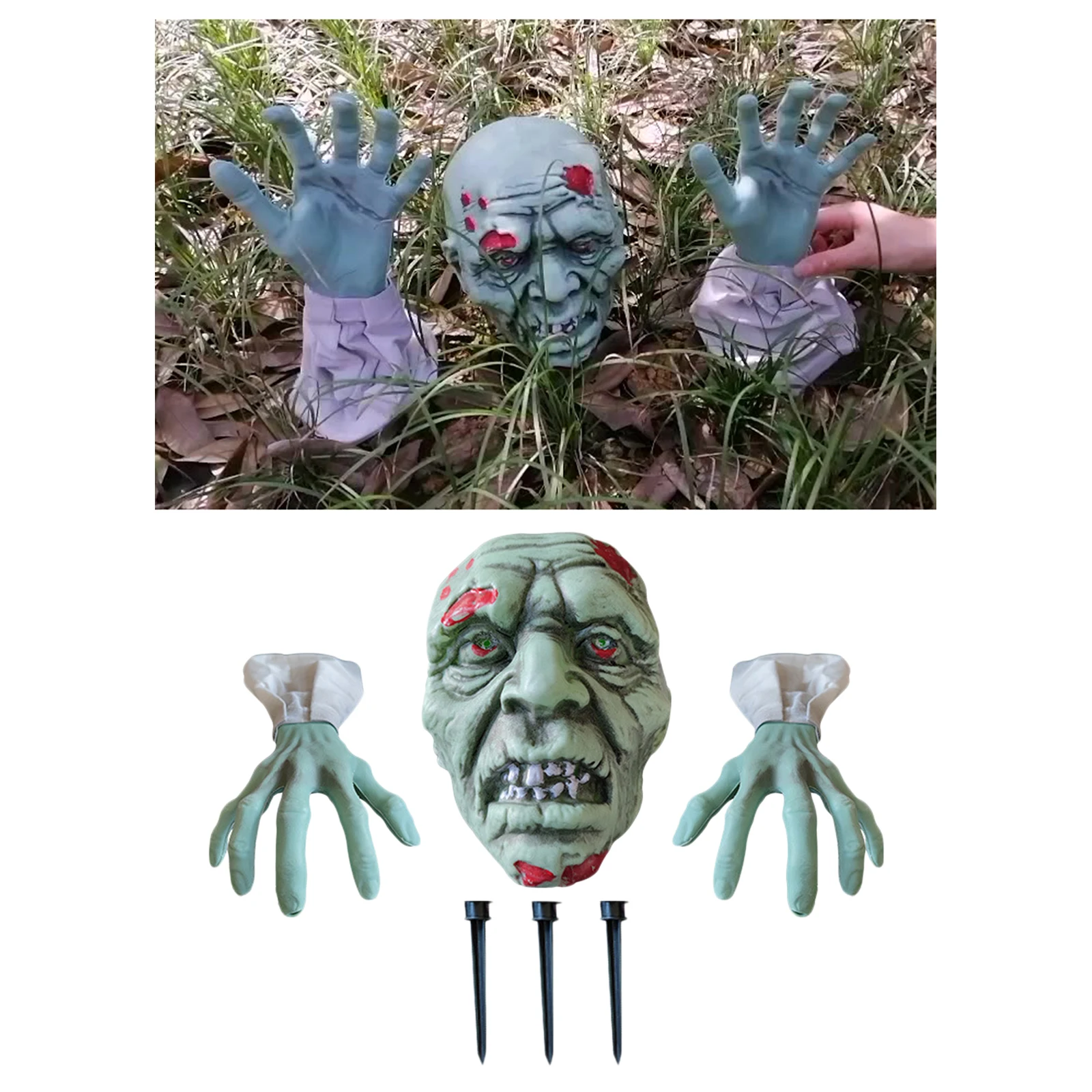 

Садовый декор зомби газона украшение статуя двор кладбище Декорации для ванной комнаты