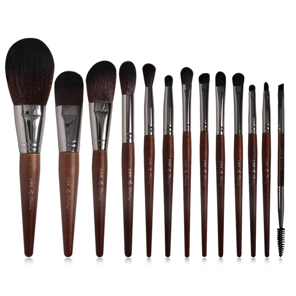 13 шт. набор кистей для макияжа 8 цветов|Аппликатор теней век| |
