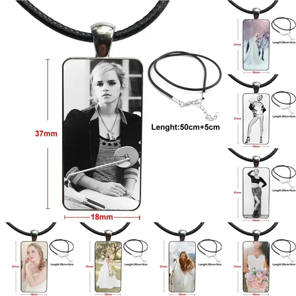 Бижутерия со стеклянными кабошонами стального цвета с колье длинной подвеской