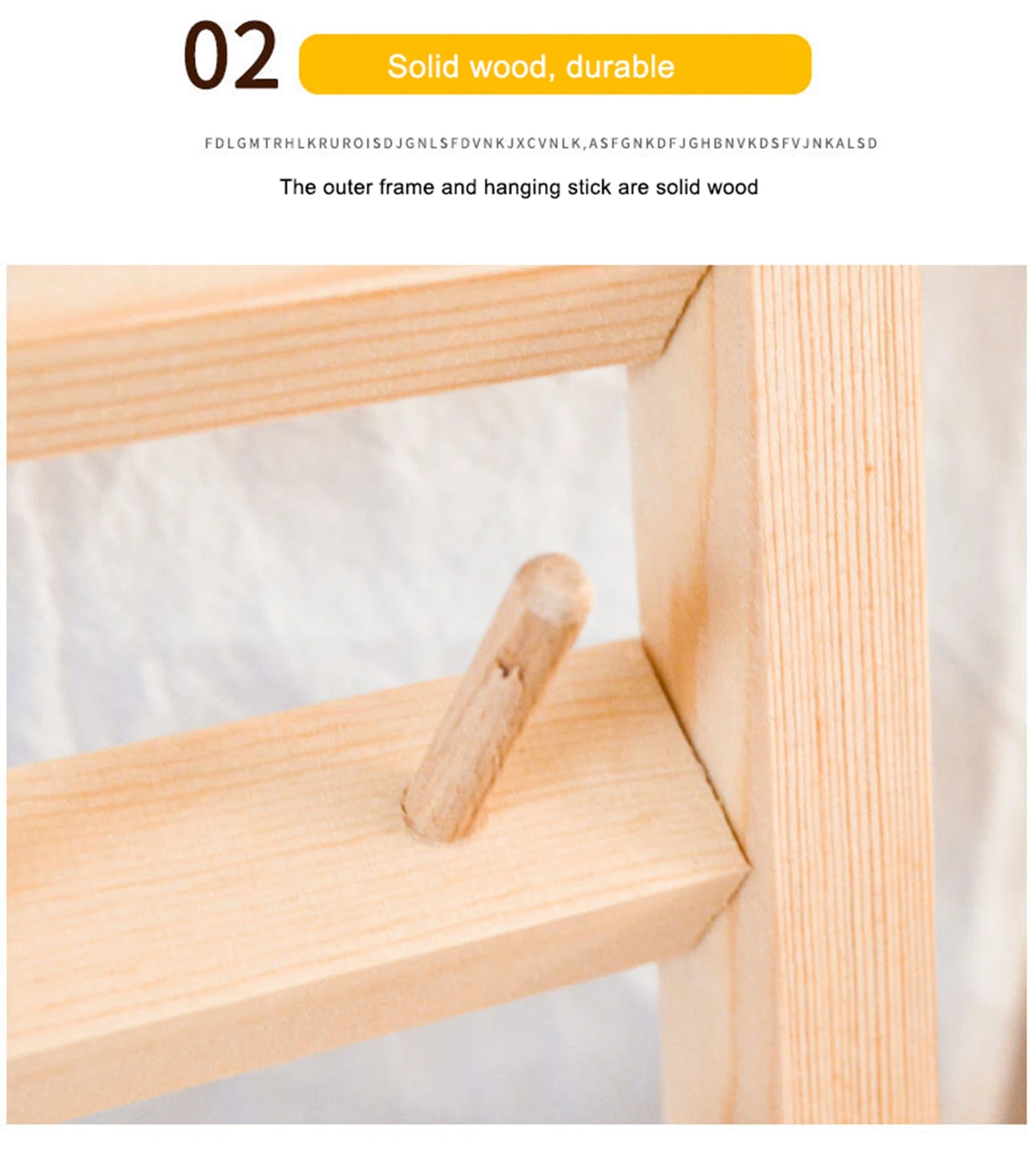 Многофункциональный твердой древесины складной держатель троса швейная катушка