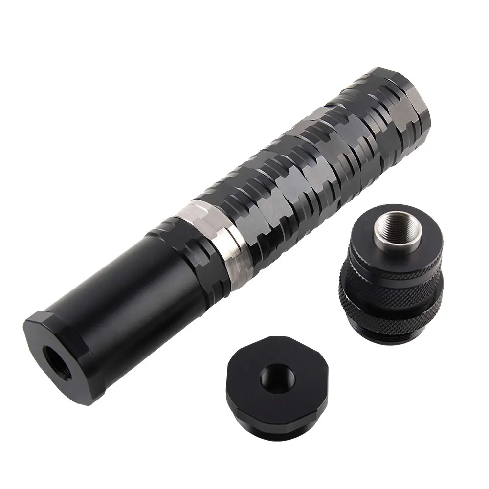 

8.5"L 1.55"OD Aluminum 7075 Radial Modular Solvent Trap (MST) Fuel Filter 1.375x24 Tube, 17-4 titanium Cup with Booster and Jig