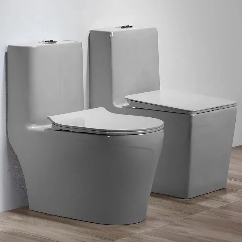 Flushing Mute Water-saving Toilet Siphon Toilet Ceramic Colo