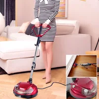 Floor Wipe Waxing Sweeping Polishing Machine Handheld Electric Mop Floor Mop Rotating Washer Waxing Polisher Tool for home/hotel