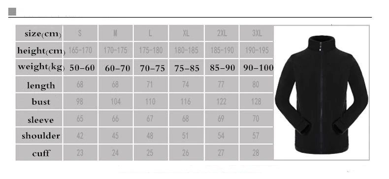 

Men's Jacket Slim Double-Faced Fleece Tactical Sweater Casual Turn-Down Collar Zipper Solid Color Jacket Male Warm Winter Coat