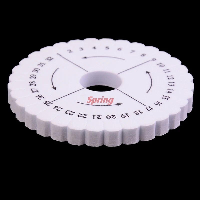

Hot 2Pcs Round Square Bracelet Knitting Kumihimo Disc Disk Tray Braided Rope Knot Knitting Weaving Jewelry Desgin Board 2 Sizes