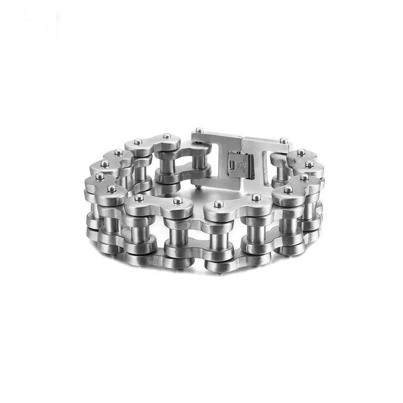 

Punk 316 Stainless Steel Bike Chain Bracelets Men Hip Hop Heavy Chunky Bicycle Chain Armbanden Manly Biker Jewellry
