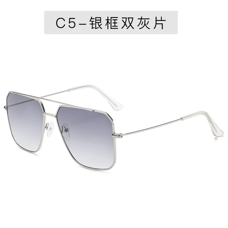 Очки солнцезащитные многогранные для мужчин и женщин UV-400 Классические брендовые