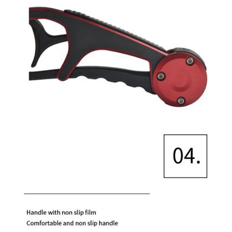 

Aluminum Portable Light Fish Lip Grip Fishing Gripper Grabber Fishing Tool